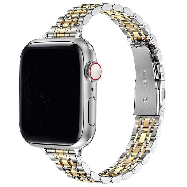 Buy Apple Watch Band, Yaber Vintage Gold 38mm Milanese Loop Stainless Steel  Bracelet Strap Replacement Wrist Band for Apple Watch with Magnet Lock  (Vintage Gold 38mm) Online at desertcartINDIA